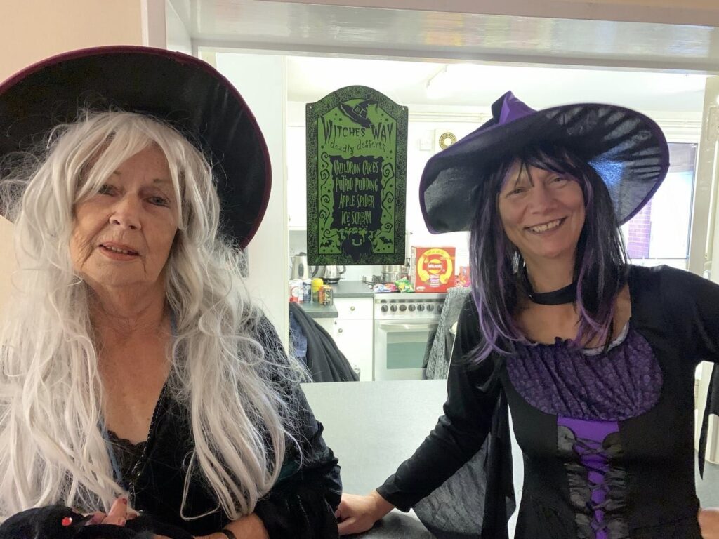 Bacton on sea Halloween Witches